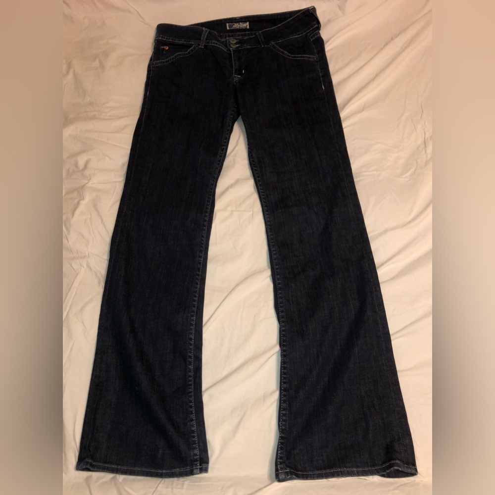 Hudson jeans size 32 used condition distressed well made in the USA